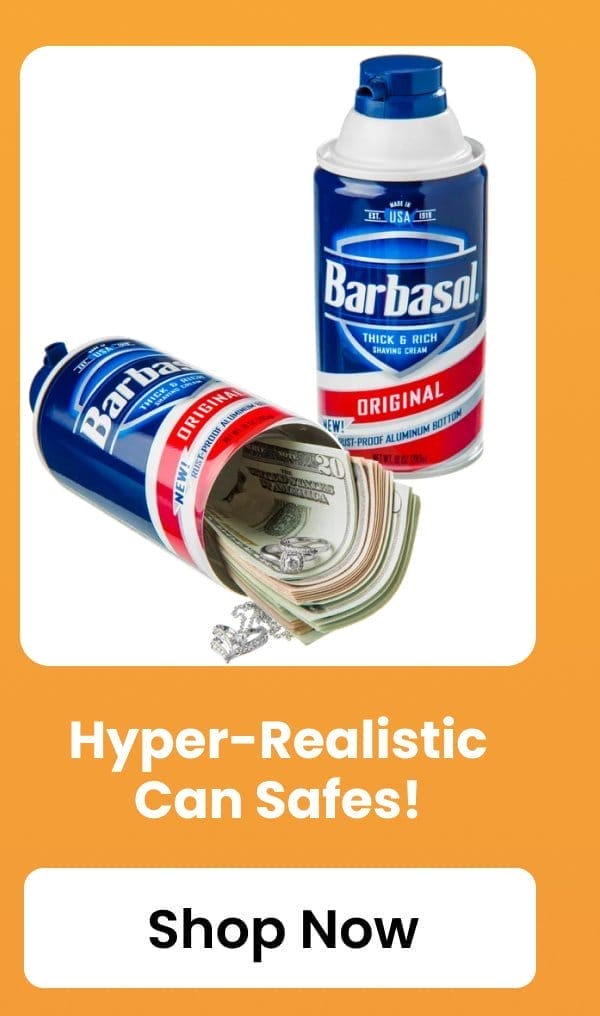 Hyper-Realistic Can Safes