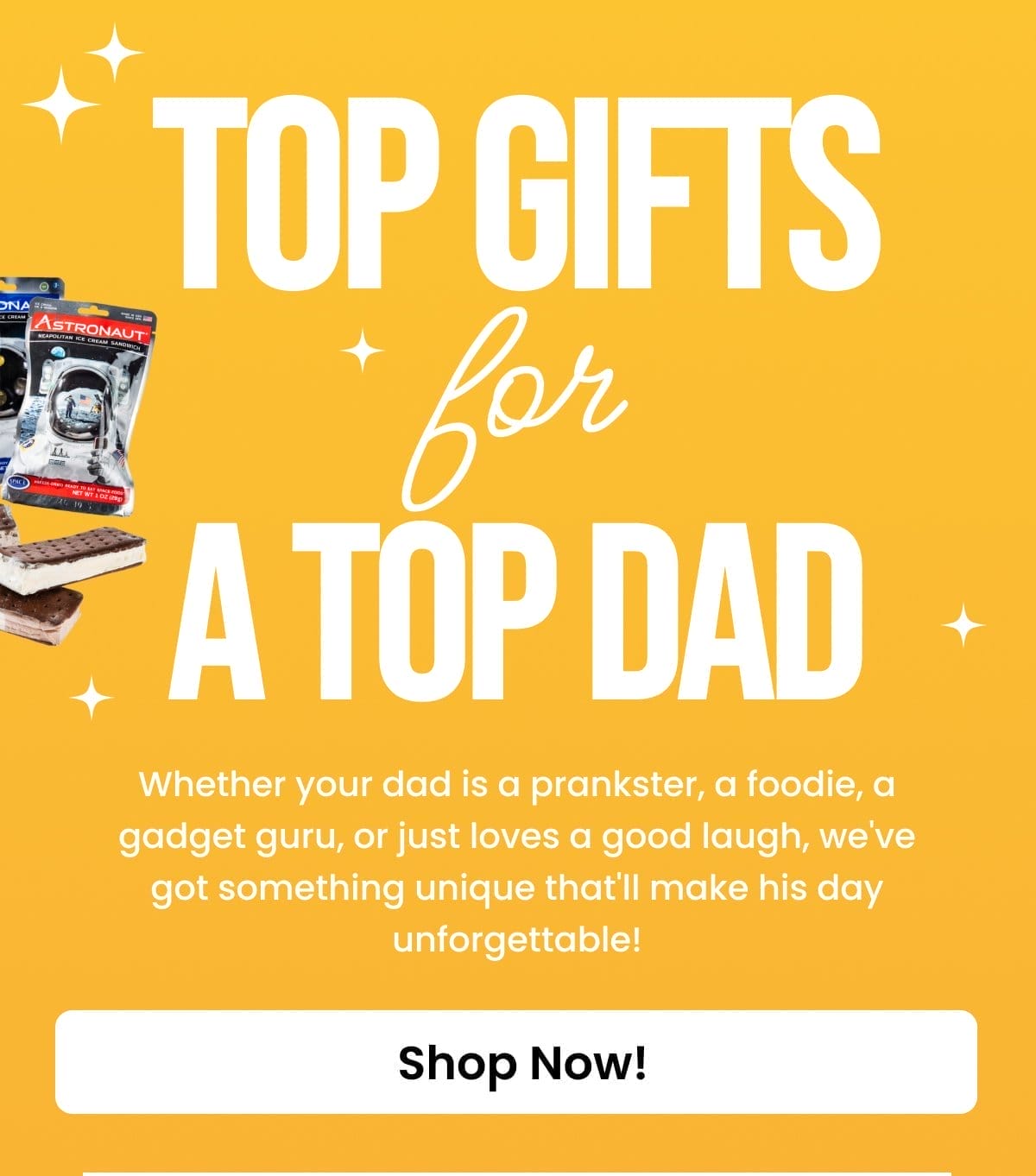 Top gifts for a top Dad