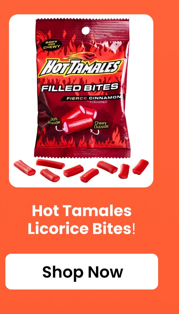 Hot Tamales Licorice Bites!