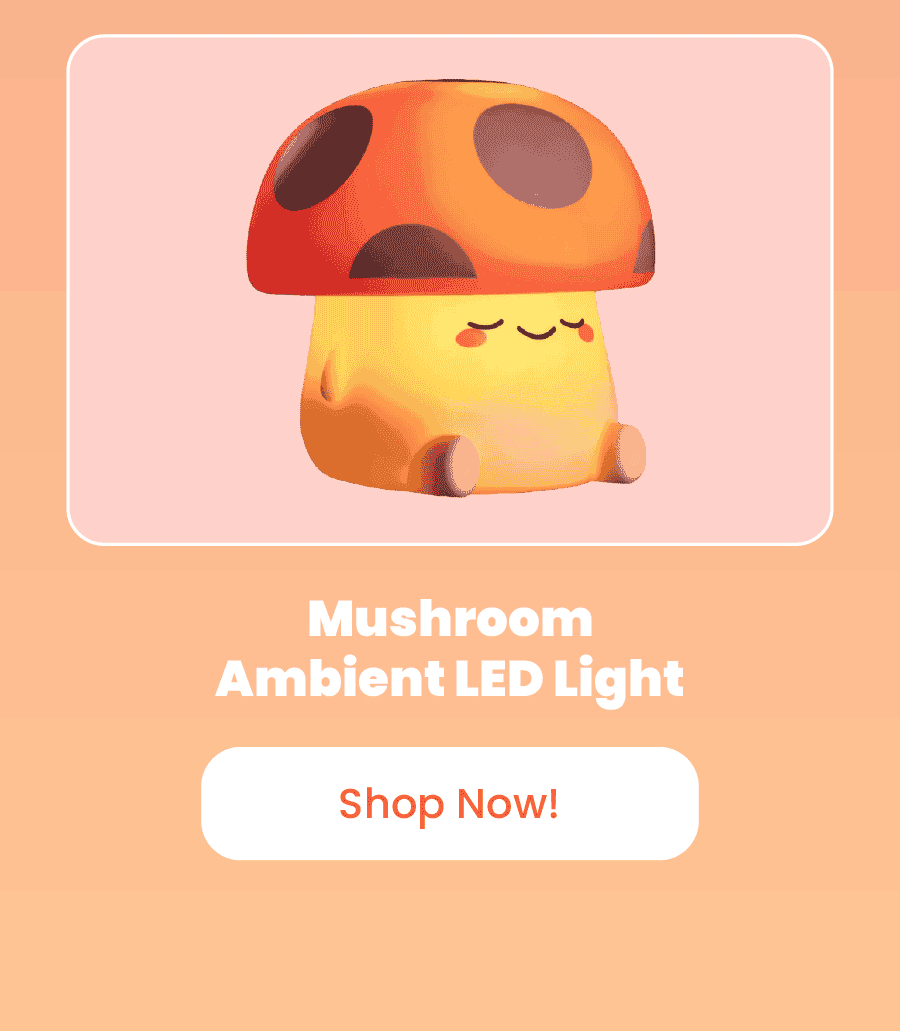 Mushroom Ambient LED Light