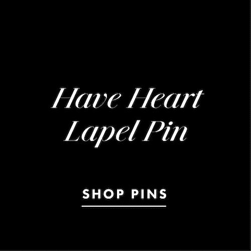 Have Heart Lapel Pin by V Coteie