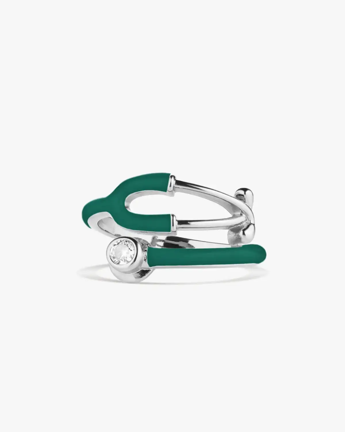 Image of Stethoscope Enamel Ring