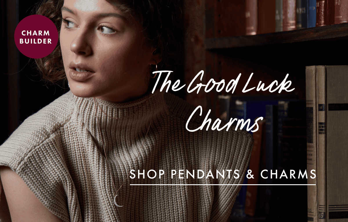 Our charms tell your unique story. Build a custom charm necklace today.