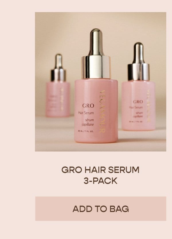 GRO Hair Serum 3-Pack