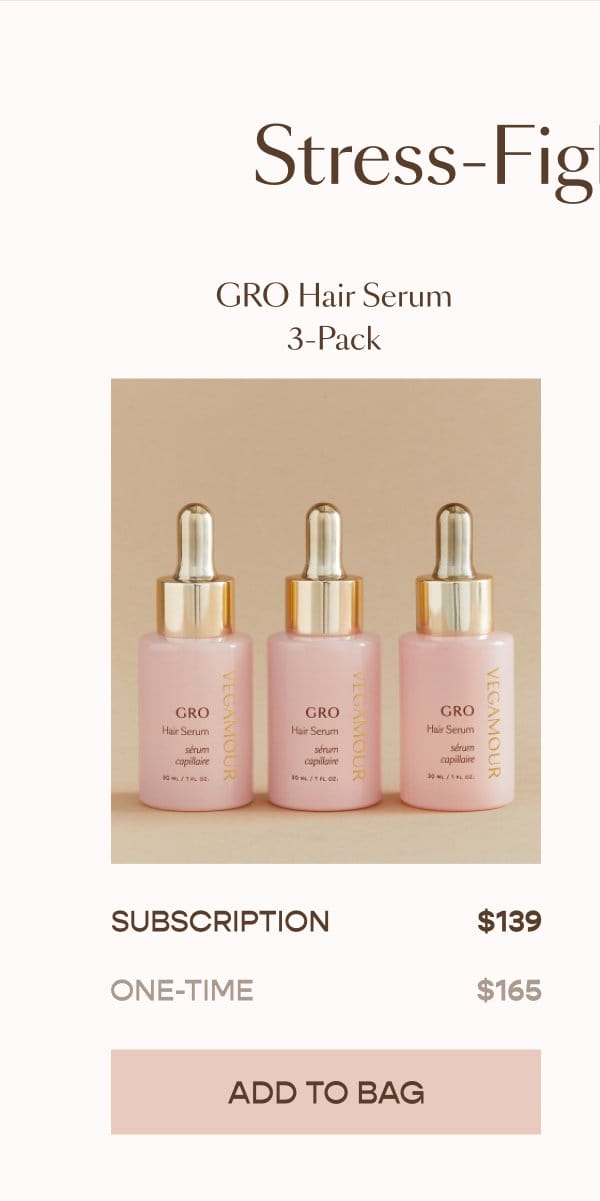 GRO Hair Serum 3 Pack