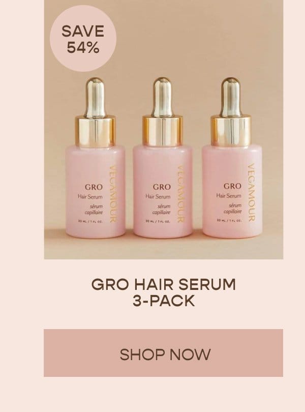 GRO Hair Serum 3-Pack