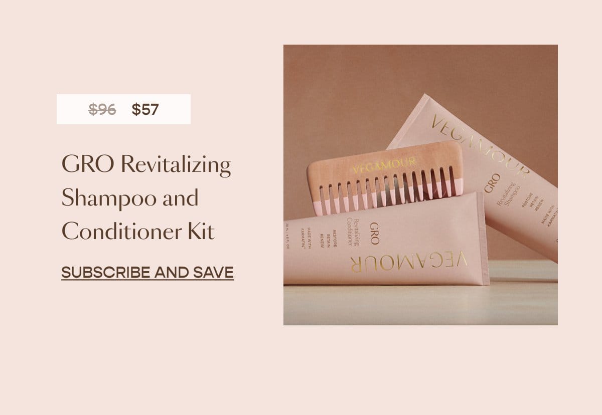 GRO Revitalizing Shampoo and Conditioner Kit