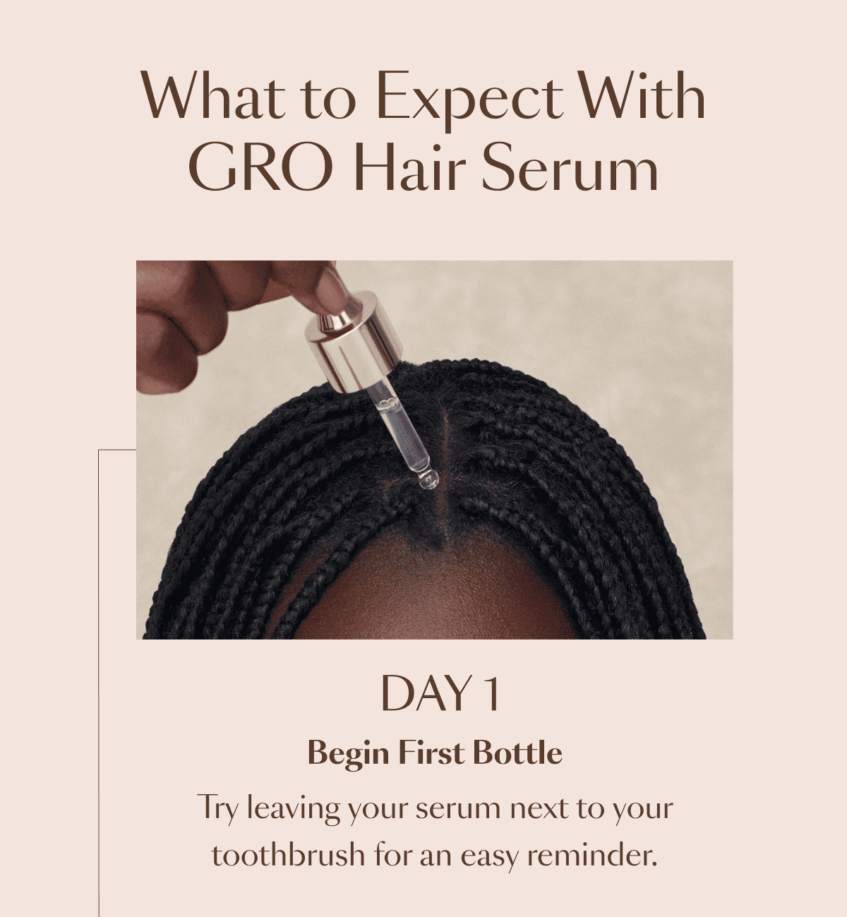 What to expect with GRO Hair Serum