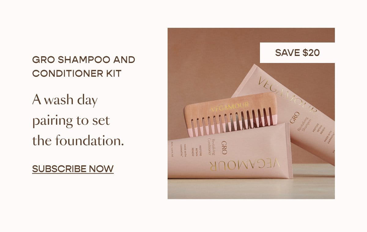 GRO Shampoo and Conditioner Kit