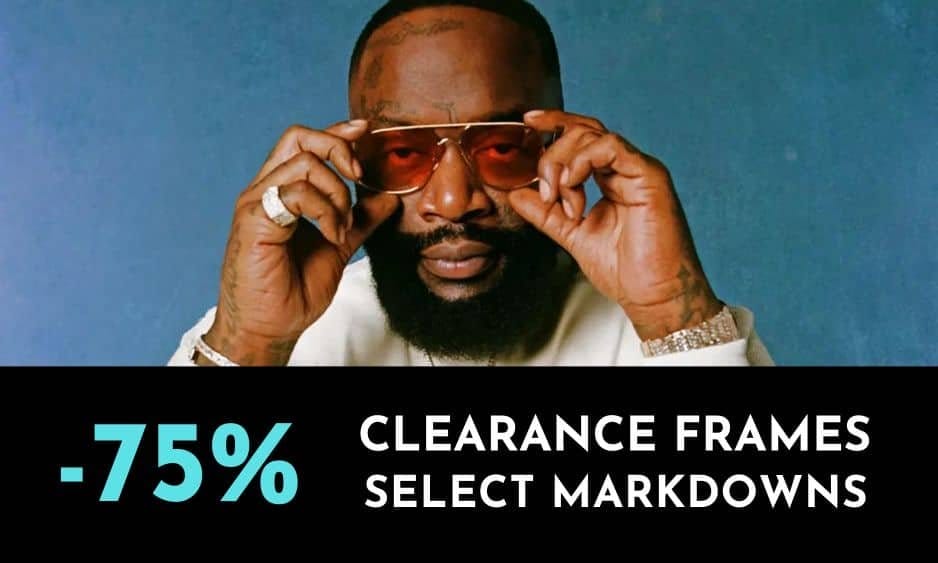 Shop -75% Clearance Frames