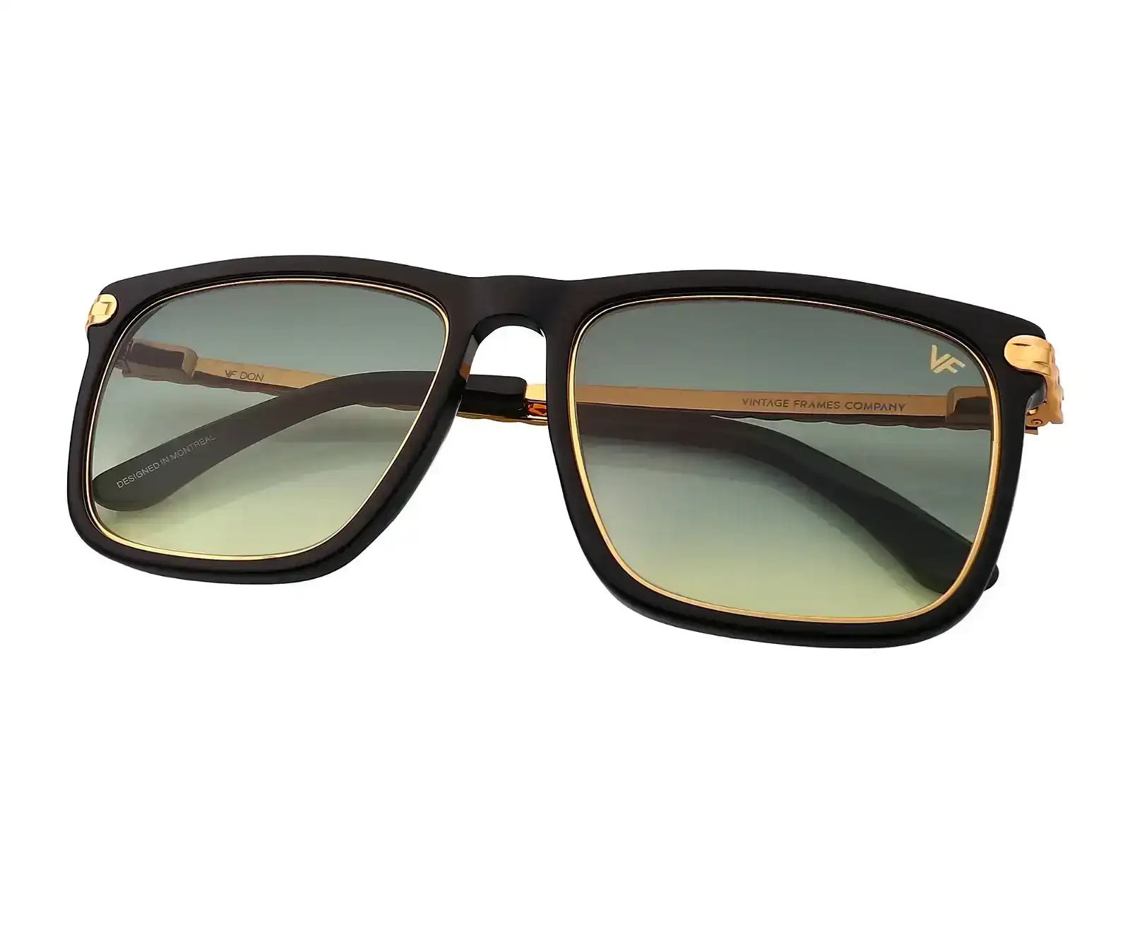 Image of Don 24KT Gold Black Acetate Edition