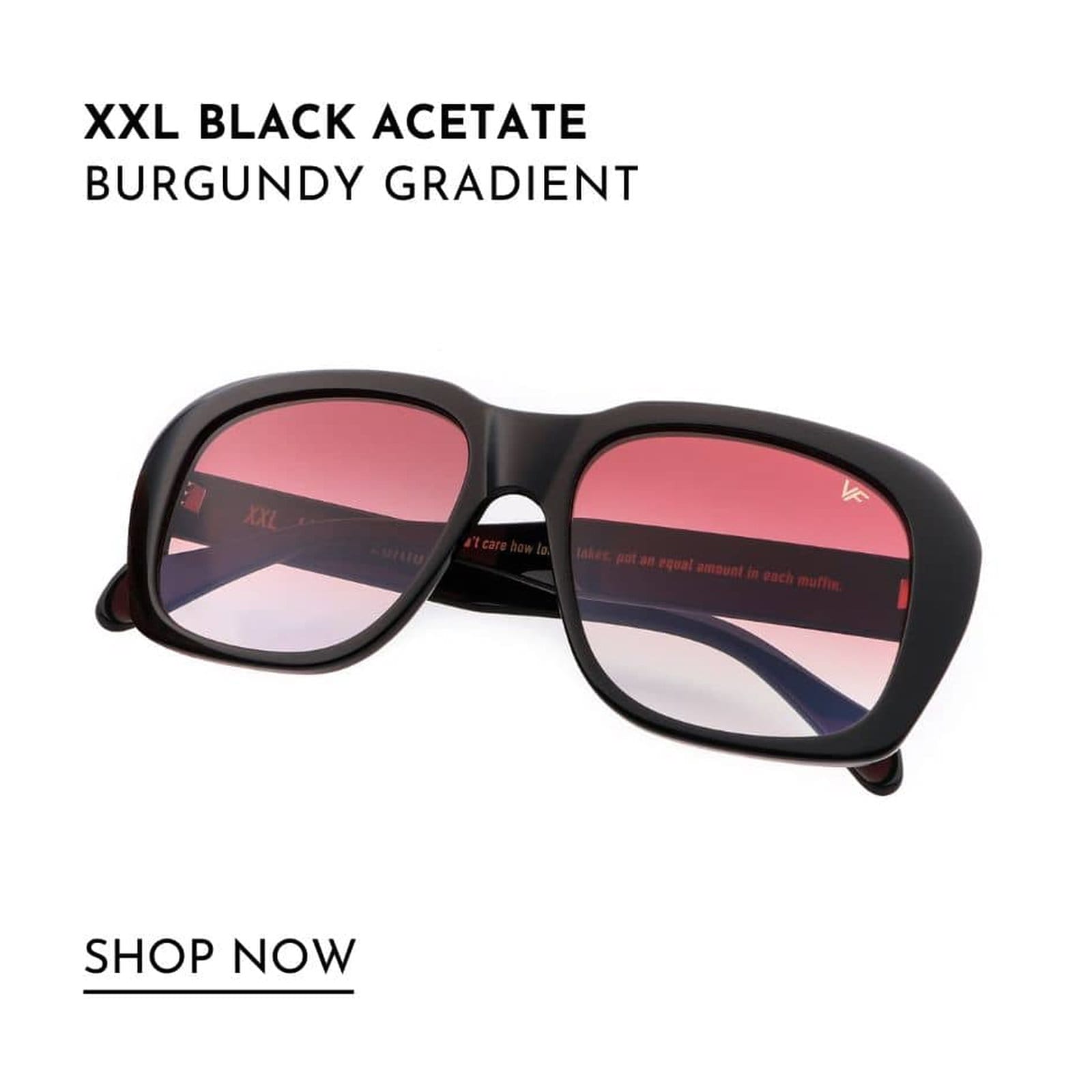 XXL BLACK ACETATE