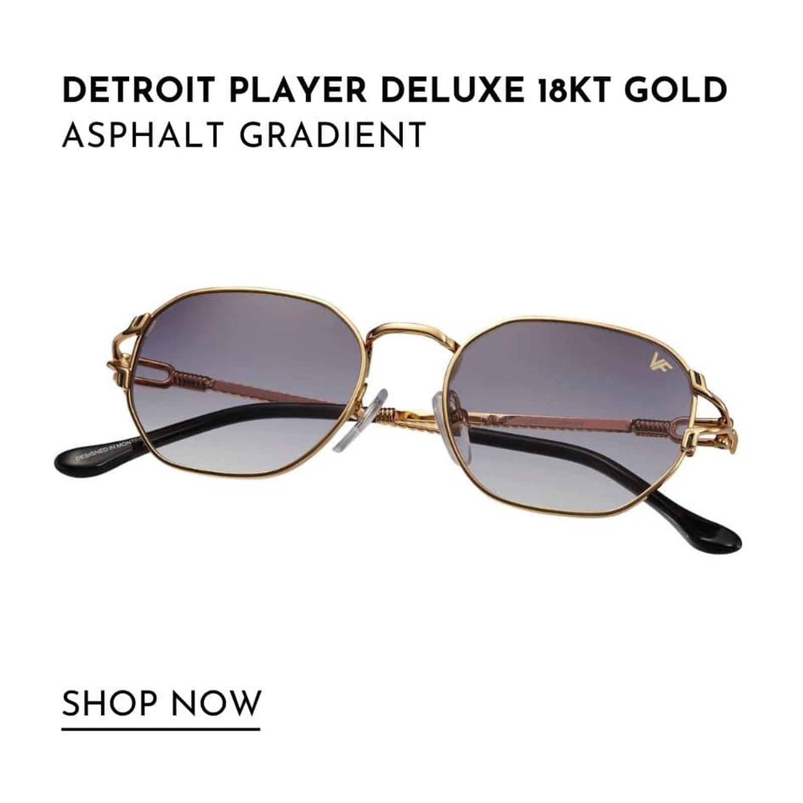 DETROIT PLAYER DELUXE 18KT GOLD