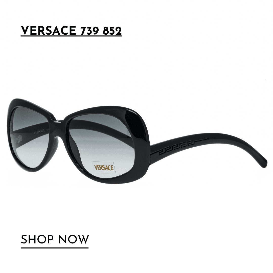 Black VERSACE 739 852 Sunglasses