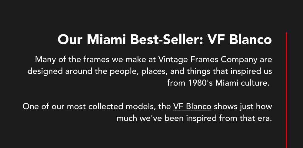 Our Miami Best-Seller VF Blanco