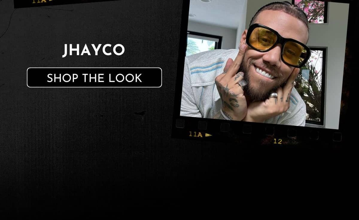 Jhayco wearing Vintage Frames XXL Sunglasses