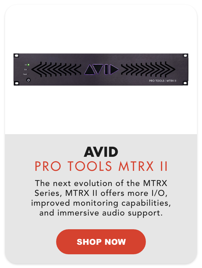 Avid Pro Tools MTRX II