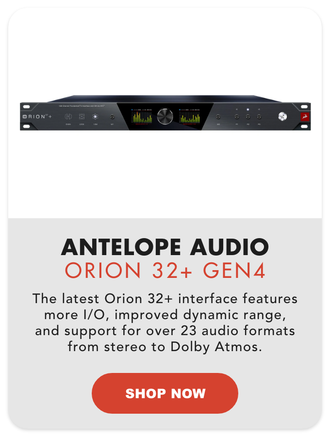 Antelope Audio Orion 32+ Gen4