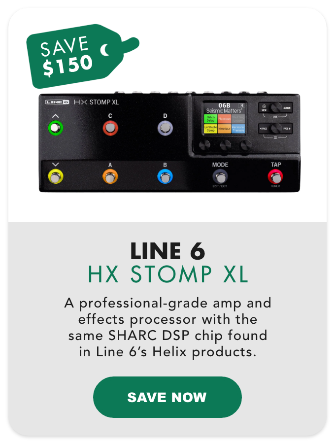 Save \\$150: Line 6 HX Stomp XL