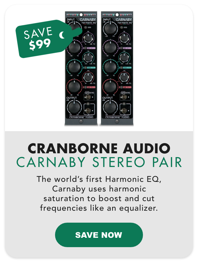 Save \\$99: Cranborne Audio Carnaby Stereo Pair