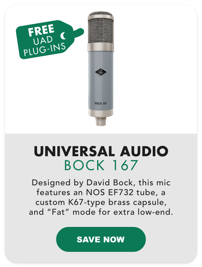 Free Software With Universal Audio Bock 167