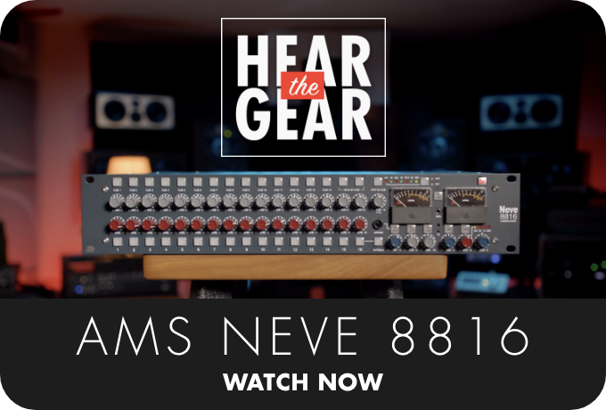 Hear The Gear: AMS Neve 8816 Summing Mixer
