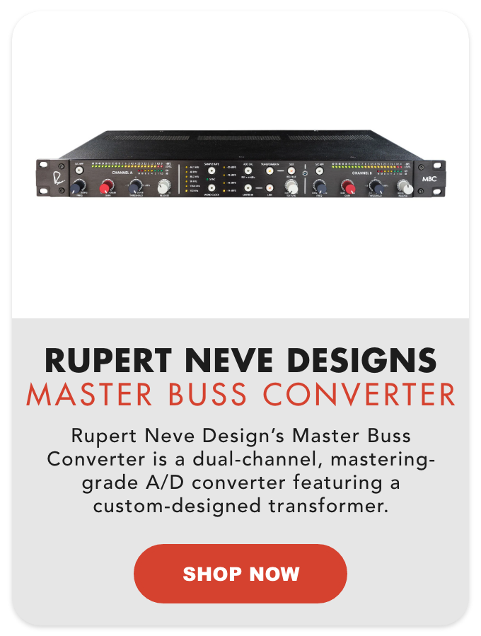 Rupert Neve Designs Master Buss