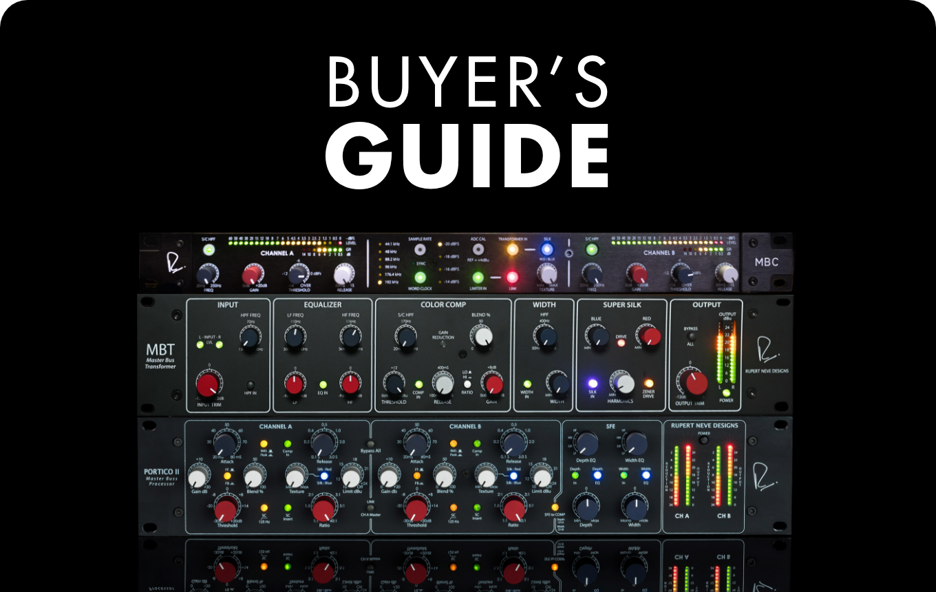 Buyer's Guide: Rupert Neve Designs Master Bus Series Gear