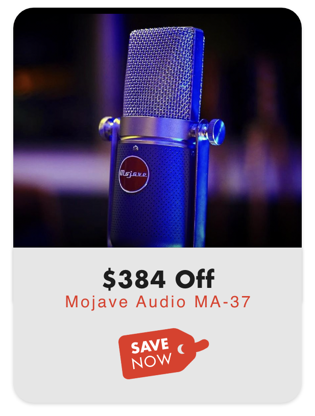 Save \\$384 On Mojave Audio MA-37