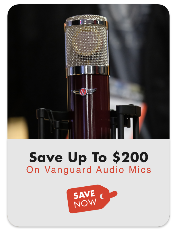 Save Up To \\$200 On Vanguard Audio Mics