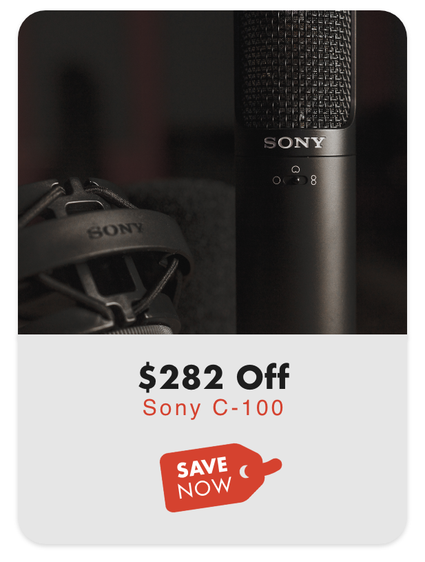 Save \\$282 On Sony C-100