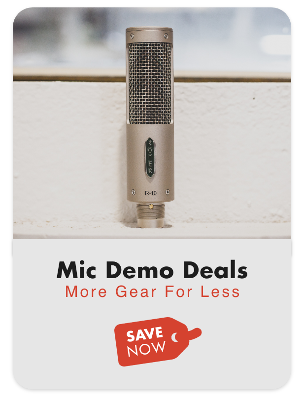 Microphone Demo Deals: More Gear For Less