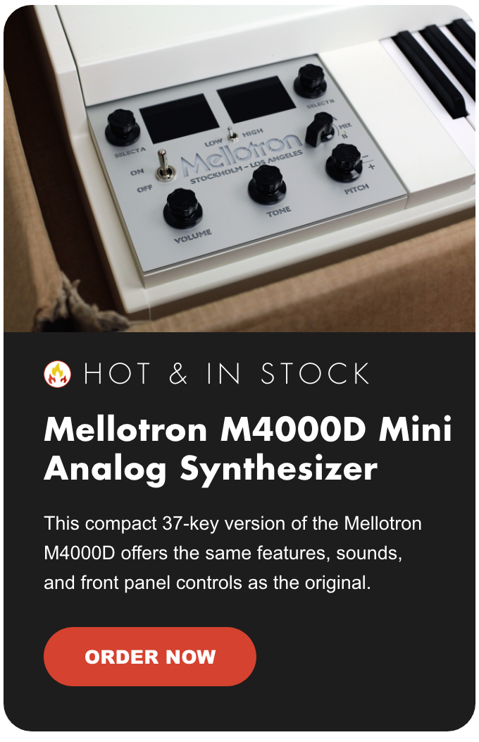 Hot & In Stock! Mellotron M4000D Mini