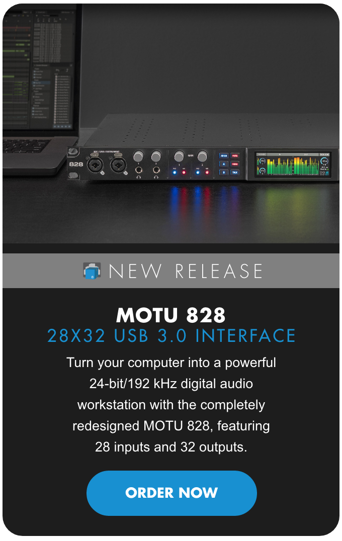 New! MOTU 828