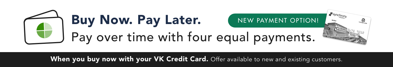 Pay Over Time With Four Equal Payments!