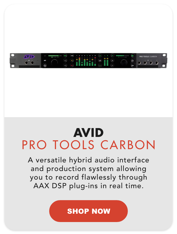 Avid Pro Tools Carbon