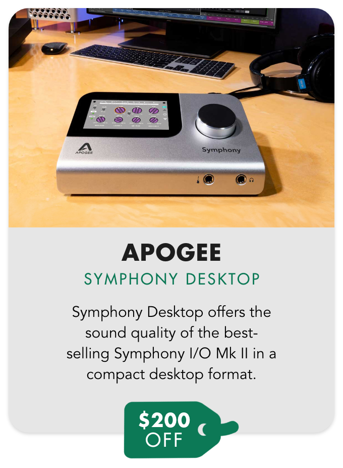 Save \\$200 On Apogee Symphony Desktop