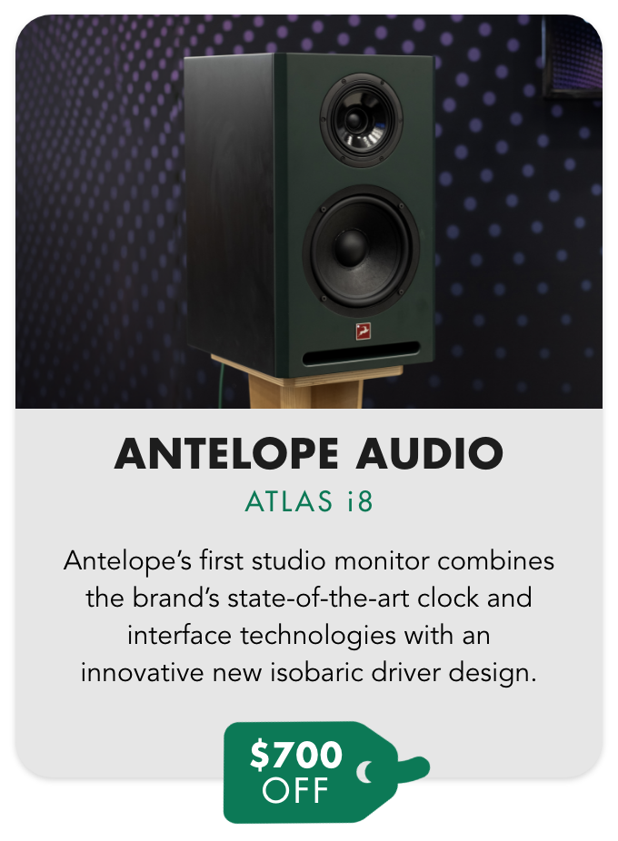 Save \\$700 On Antelope Audio Atlas i8
