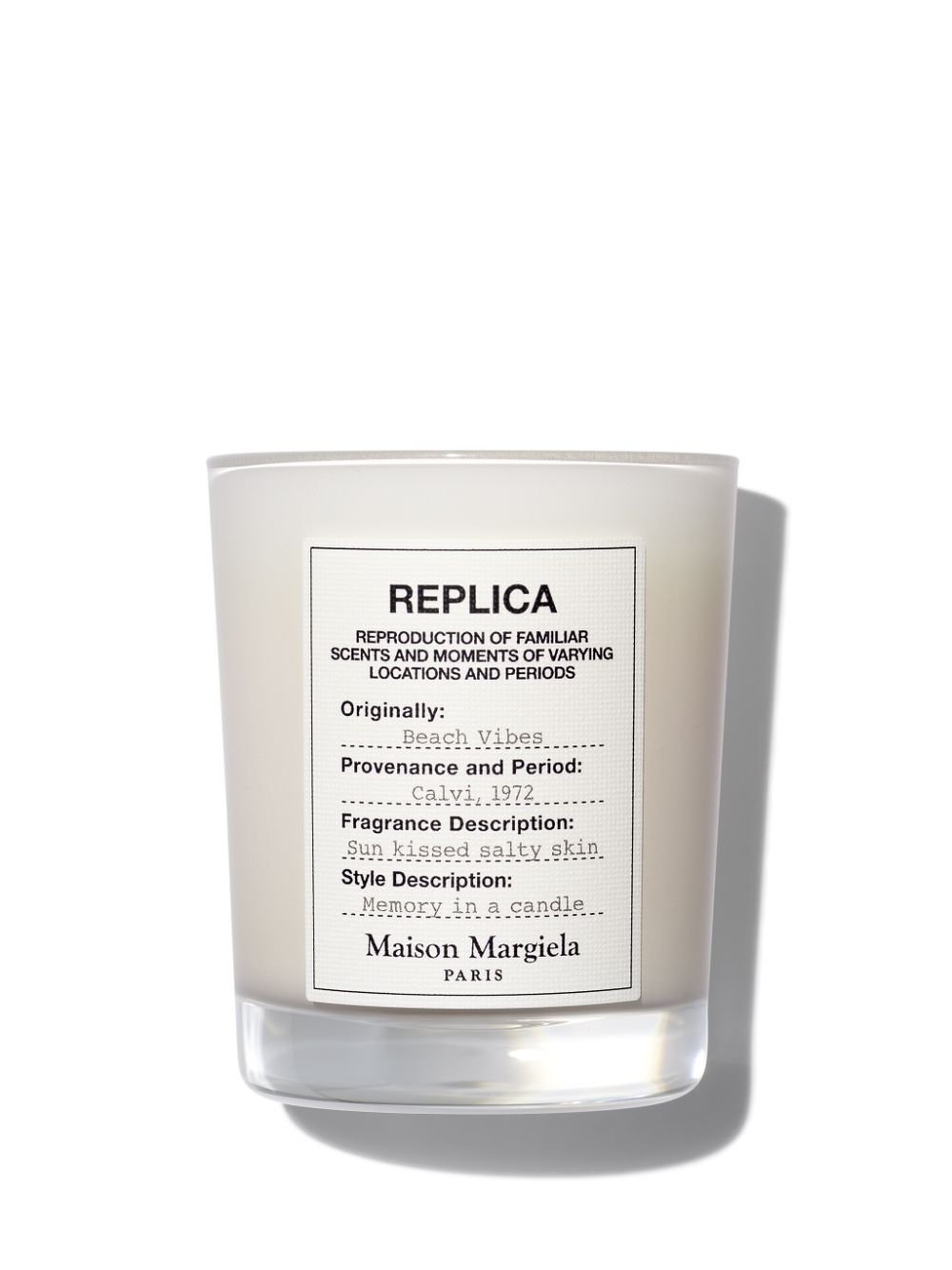 Image of <B>MAISON MARGIELA</B><BR>REPLICA BEACH VIBES CANDLE