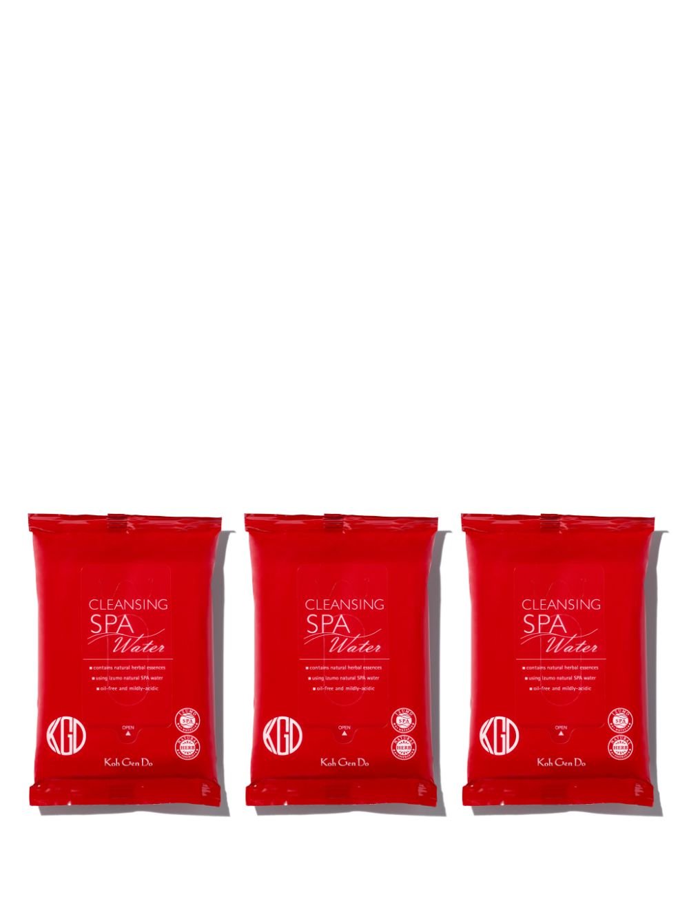 Image of <B>KOH GEN DO</B><BR>CLEANSING SPA WATER CLOTHS