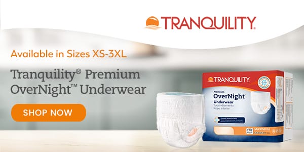 Tranquility Premium OverNight Disposable Absorbent Underwear