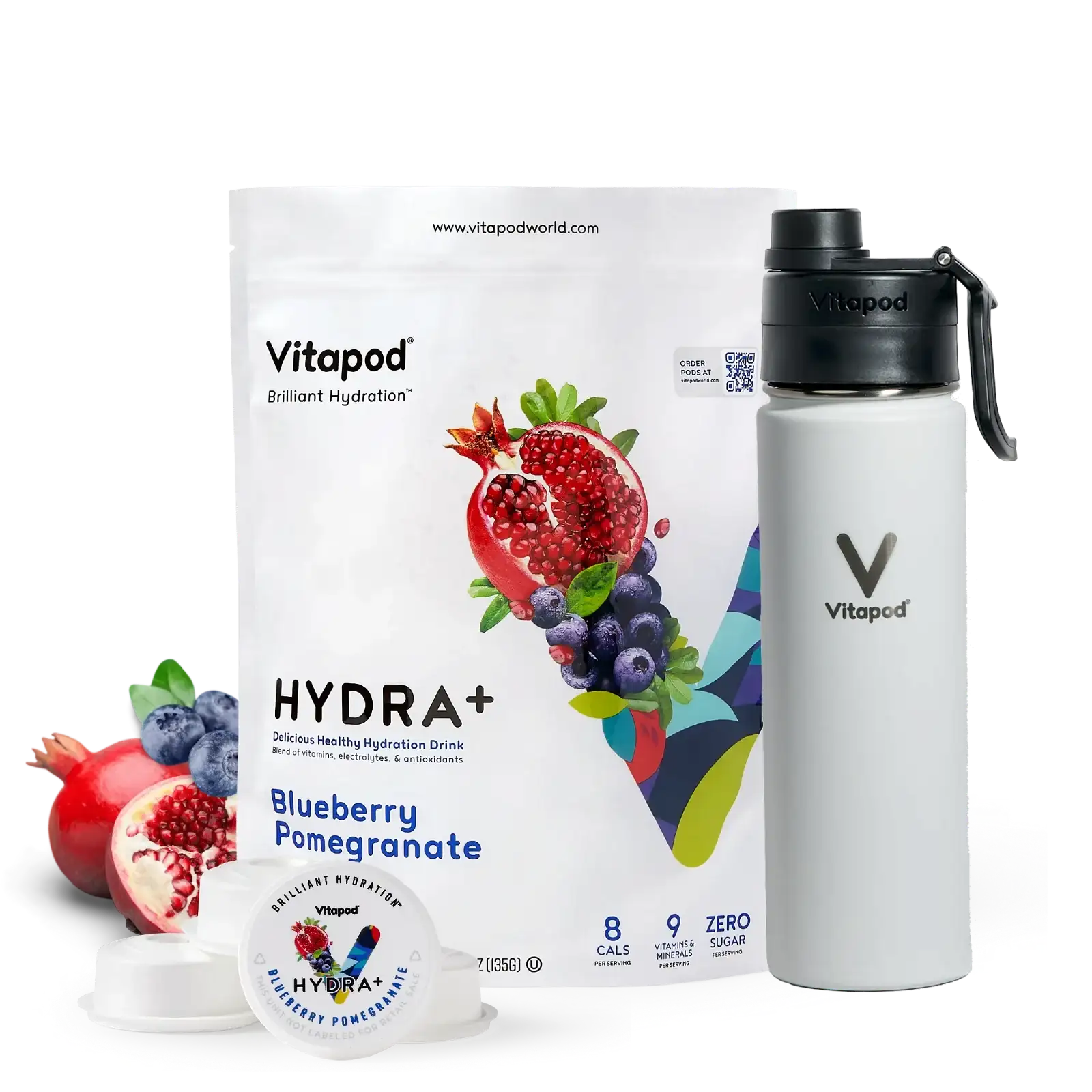 Image of Vitapod Go Starter Bundle - HYDRA+ Blueberry Pomegranate
