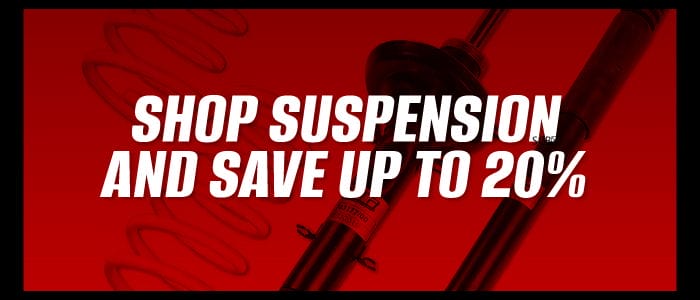 Shop Suspension and Save Up To 20%