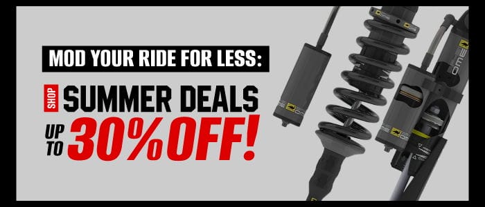 Mod Your Ride for Less: Shop Summer Deals - Up to 30% Off!