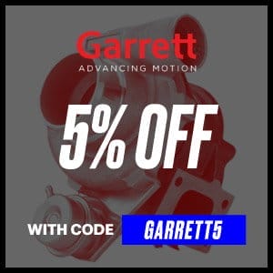 5% off with code: GARRETT5