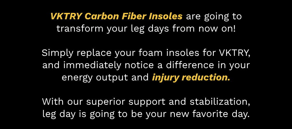 VKTRY carbon fiber insoles