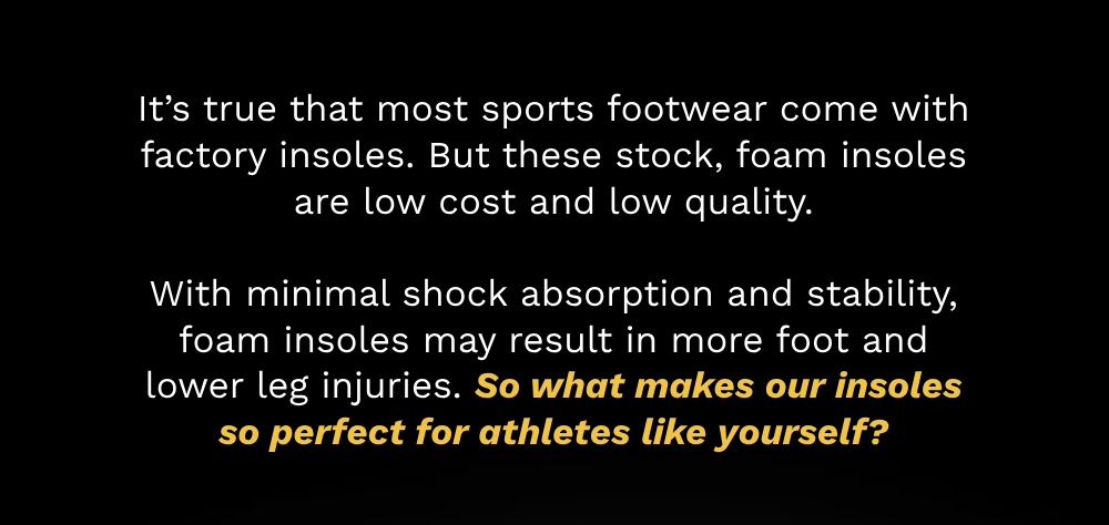 It’s true that most sports footwear