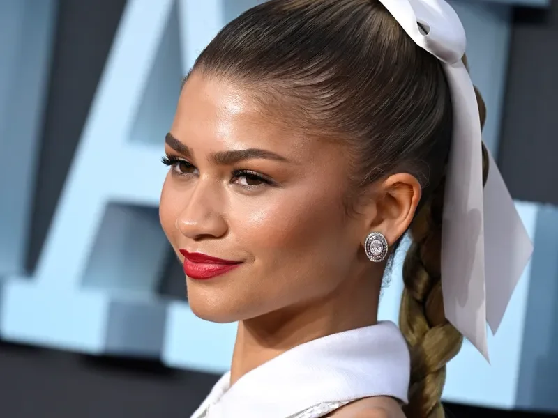 Image may contain: Zendaya, Hair, Person, Adult, and Braid