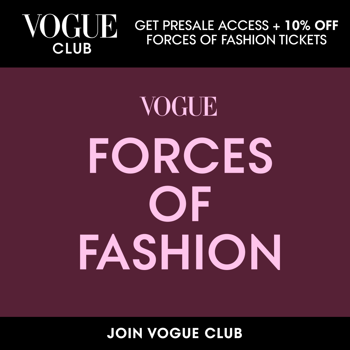 Join Vogue Club