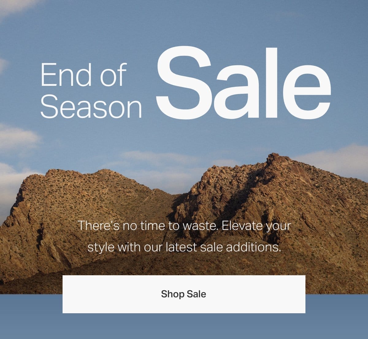 End of Season Sale